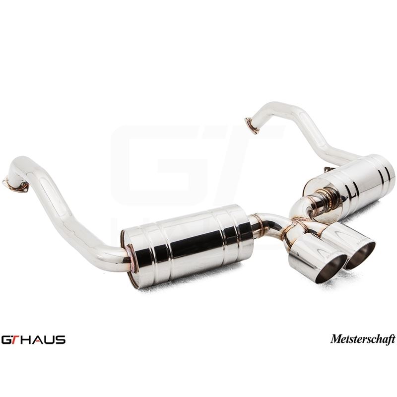 GTHAUS GT Racing Exhaust- Stainless- PO0411203