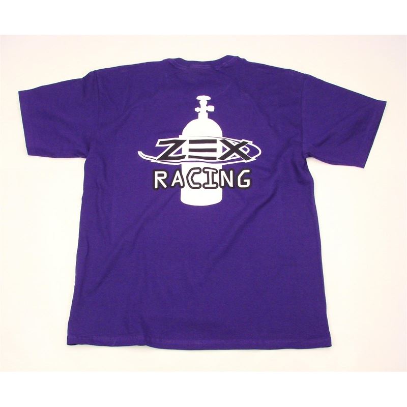 ZEX Purple Zex Racing T-Shirt; Large(Z109-L)