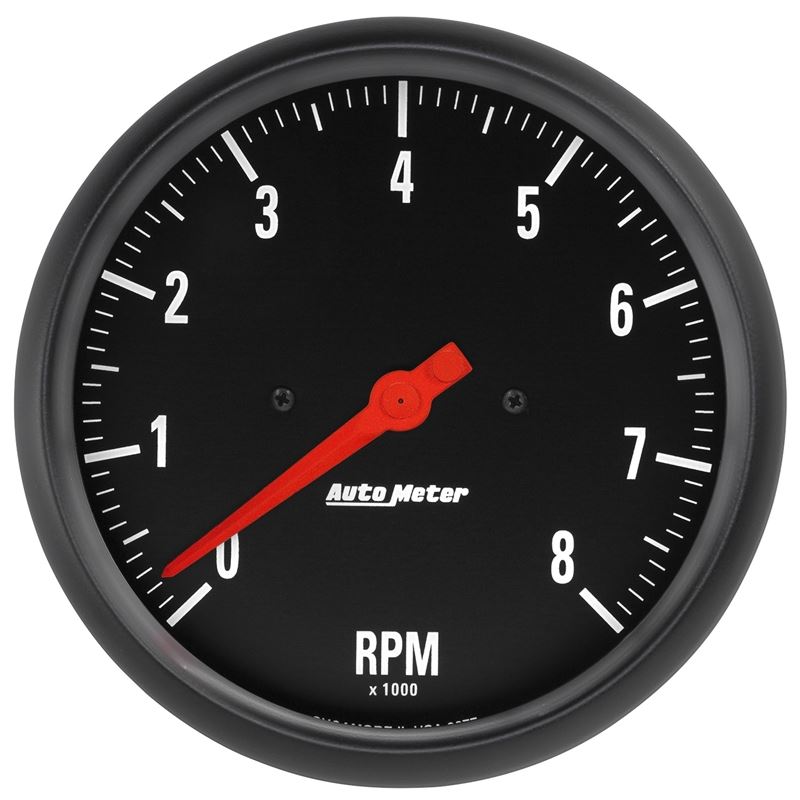 AutoMeter Z Series 5in. In-Dash 0-8K RPM Tachomete