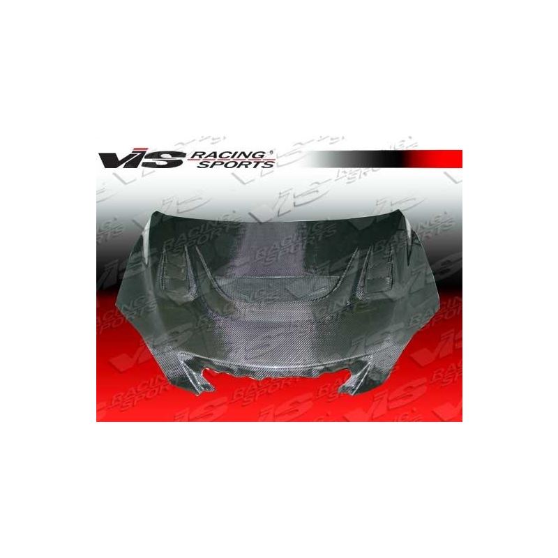 VIS Racing G Speed Style Black Carbon Fiber Hood