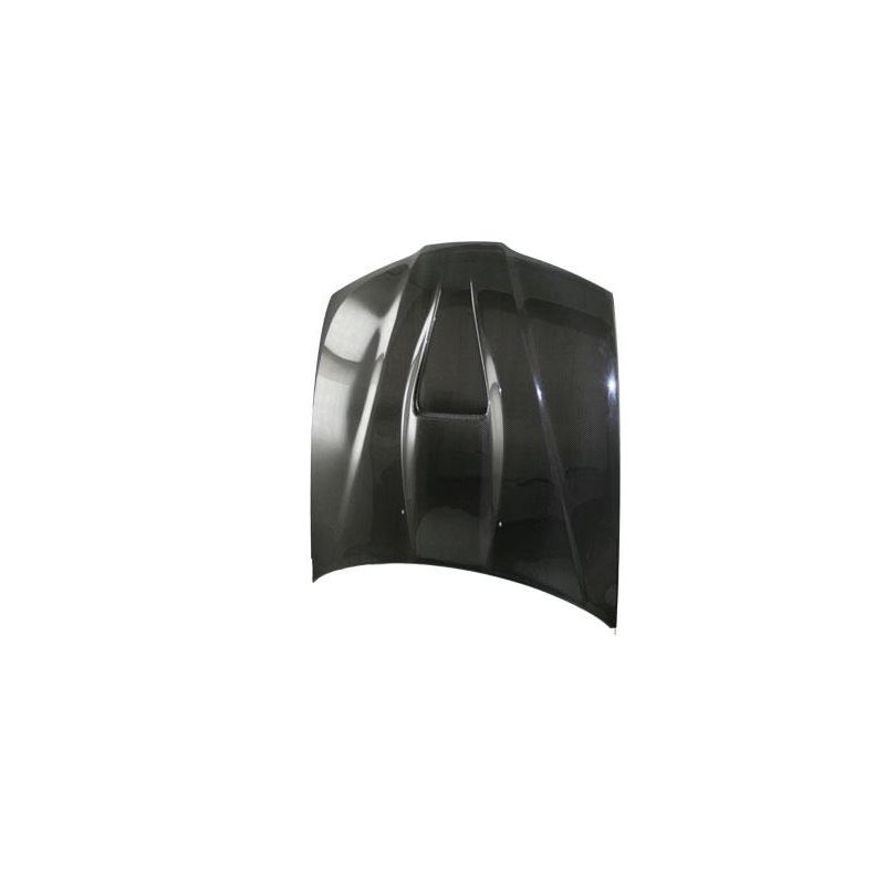 VIS Racing G Force Style Black Carbon Fiber Hood