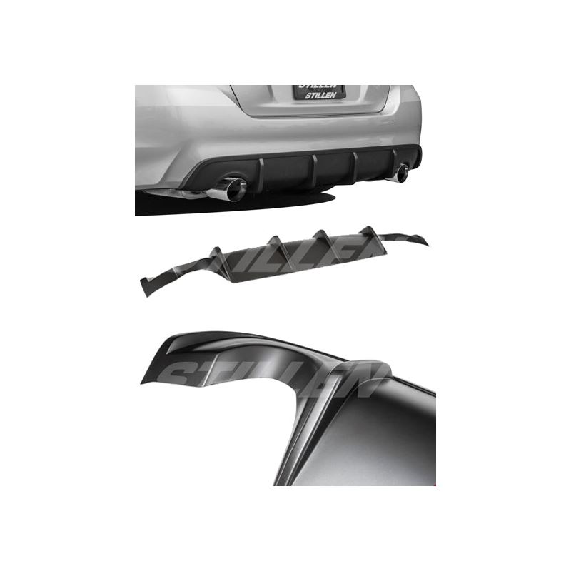 Stillen 2016-2018 Nissan Altima Rear Diffuser [Mat