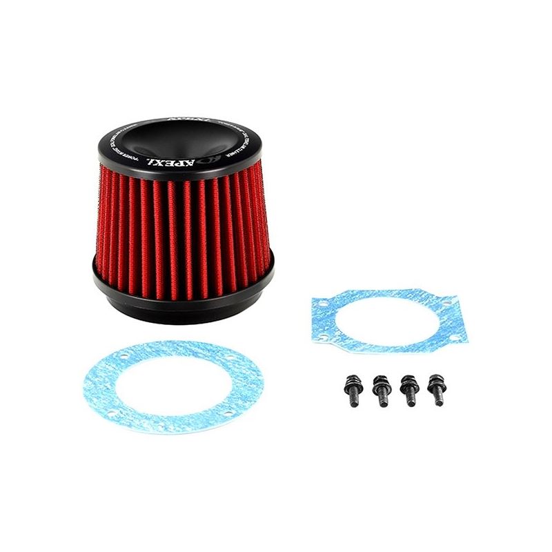 APEXi® 500-A024 - Power Round Tapered Red Air
