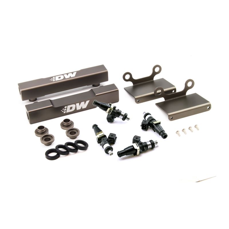 Subaru side feed to top feed fuel rail conversion