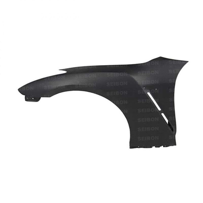 Seibon OEM-style DRY CARBON front fenders for 2009