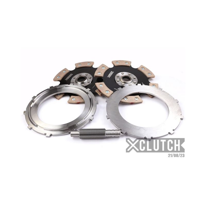 XClutch 9.00 in. Twin Solid Ceramic Clutch Discs (