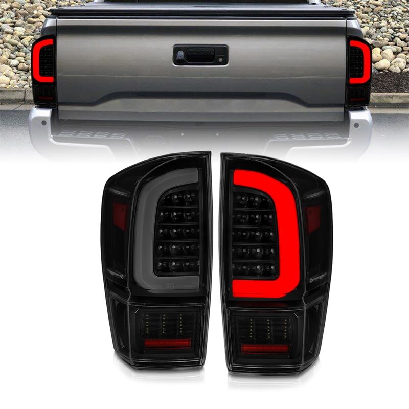 Anzo Tail Light Assembly for Toyota Tacoma 16-23 (