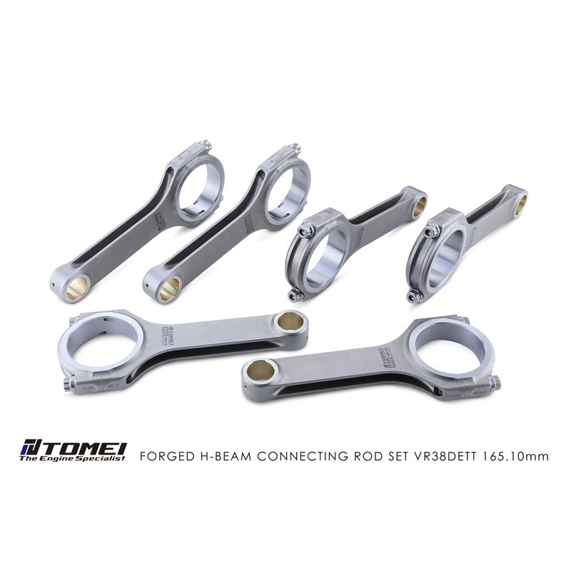 FORGED H-BEAM CONNECTING ROD SET VR38DETT 165.10mm