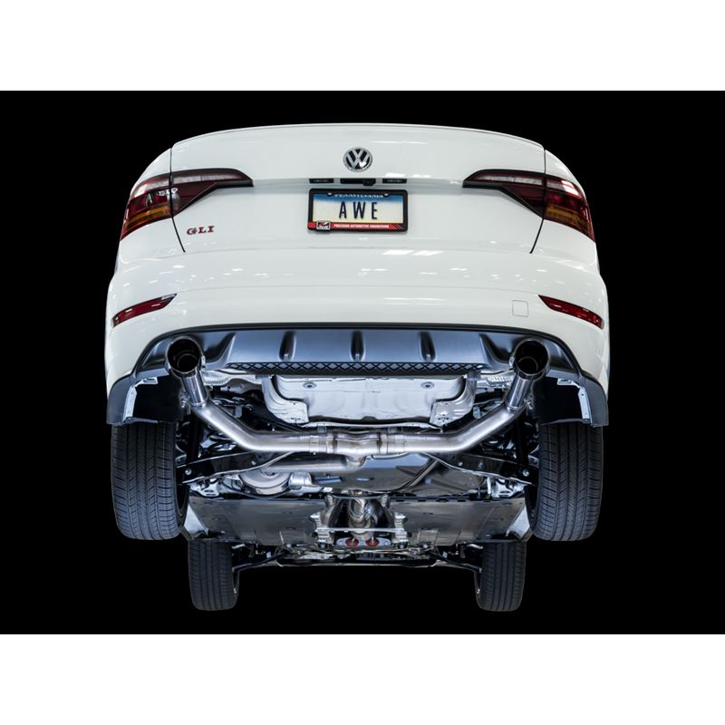 AWE Track Edition Exhaust Resonated for MK7 Jetta