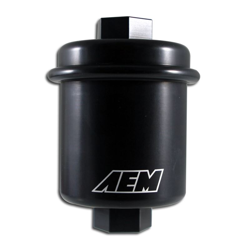 AEM High Volume Fuel Filter Black Acura and Honda(