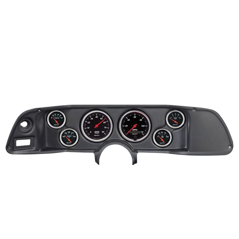 AutoMeter Designer Black 70-78 Camaro Dash Kit 6pc