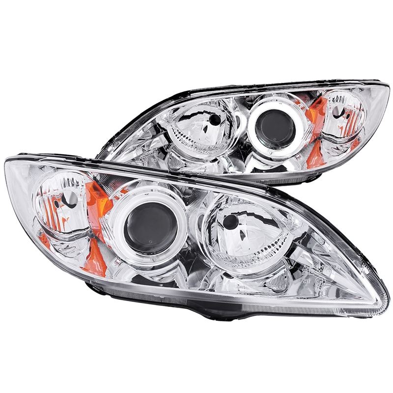 ANZO 2004-2008 Mazda 3 Projector Headlights w/ Hal