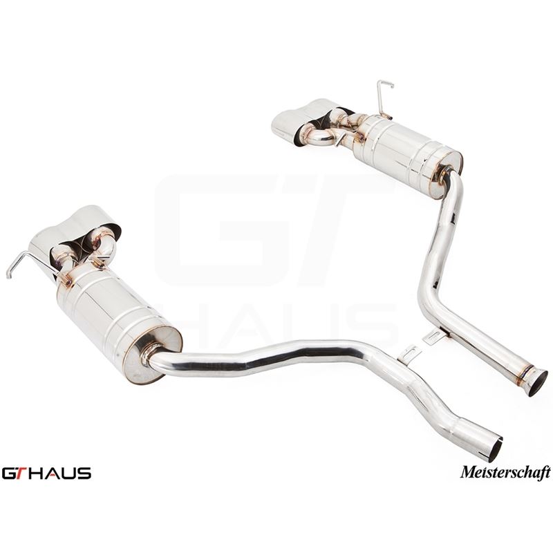 GTHAUS GT Racing Exhaust- Stainless- ME0241217