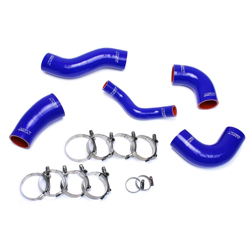 HPS Blue Reinforced Silicone Intercooler Hose Kit