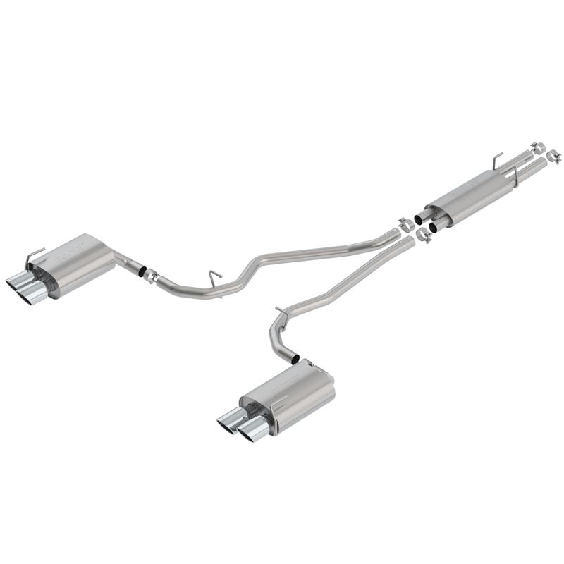 Borla S-Type Cat-Back Exhaust System with Chrome T