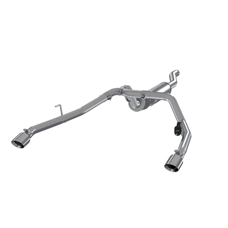 MBRP 2.5" Cat Back, Dual Rear Exit, AL (S5538