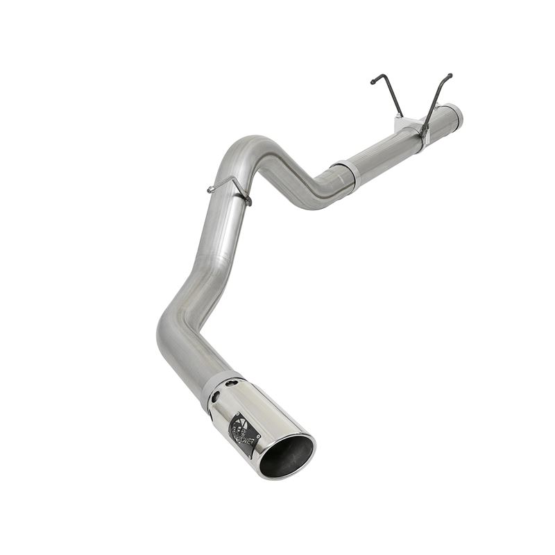 aFe Large Bore-HD 4 IN 409 Stainless Steel DPF-Bac