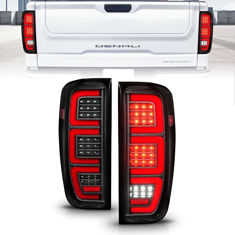 Anzo Black Replacement Full LED Bar Tail Light for