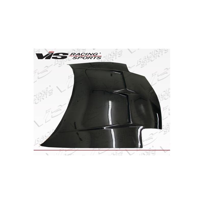 VIS Racing Invader Style Black Carbon Fiber Hood