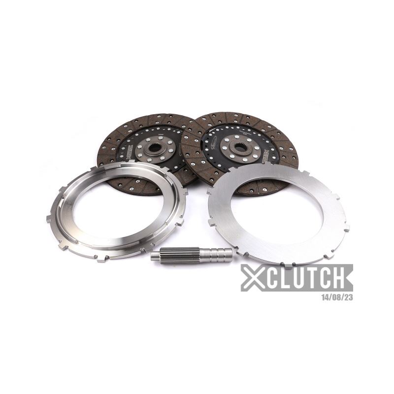 XClutch 9.00 in. Twin Solid Organic Clutch Discs (