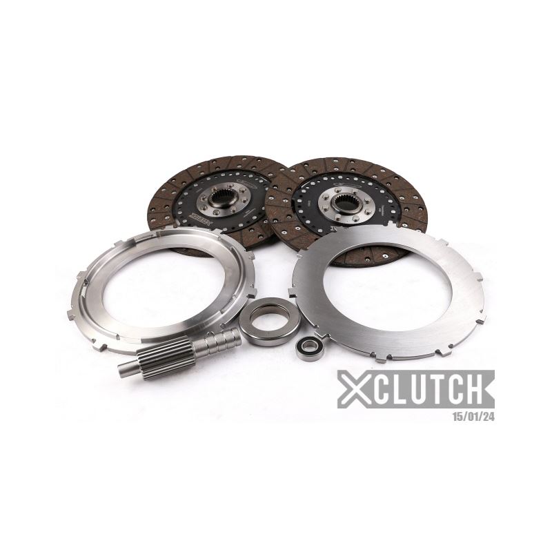 XClutch 9" Twin Solid Organic Clutch Discs (X