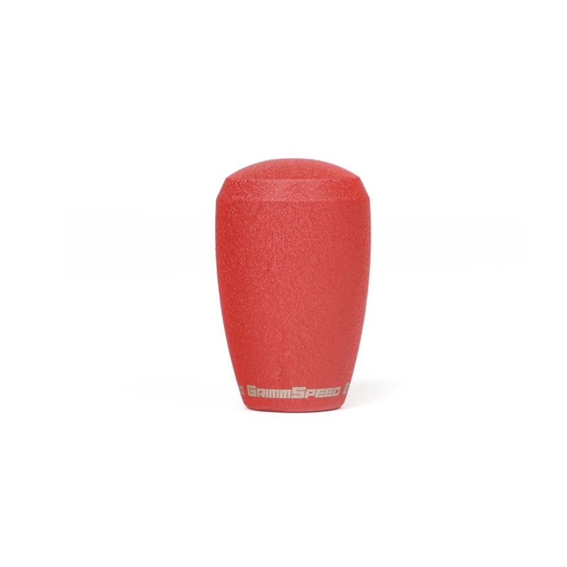 Shift Knob, Stainless Steel RED (M12x1.25)- Manual