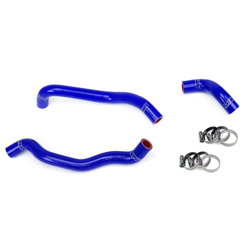 HPS Blue Reinforced Silicone Heater Hose Kit Coola