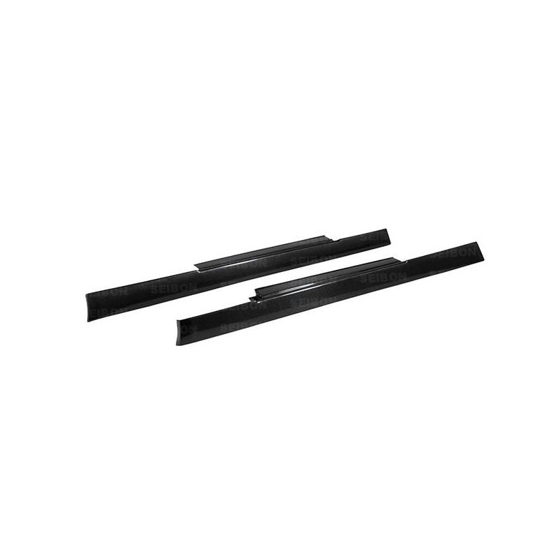 Seibon OEM-style carbon fiber side skirts for 2009