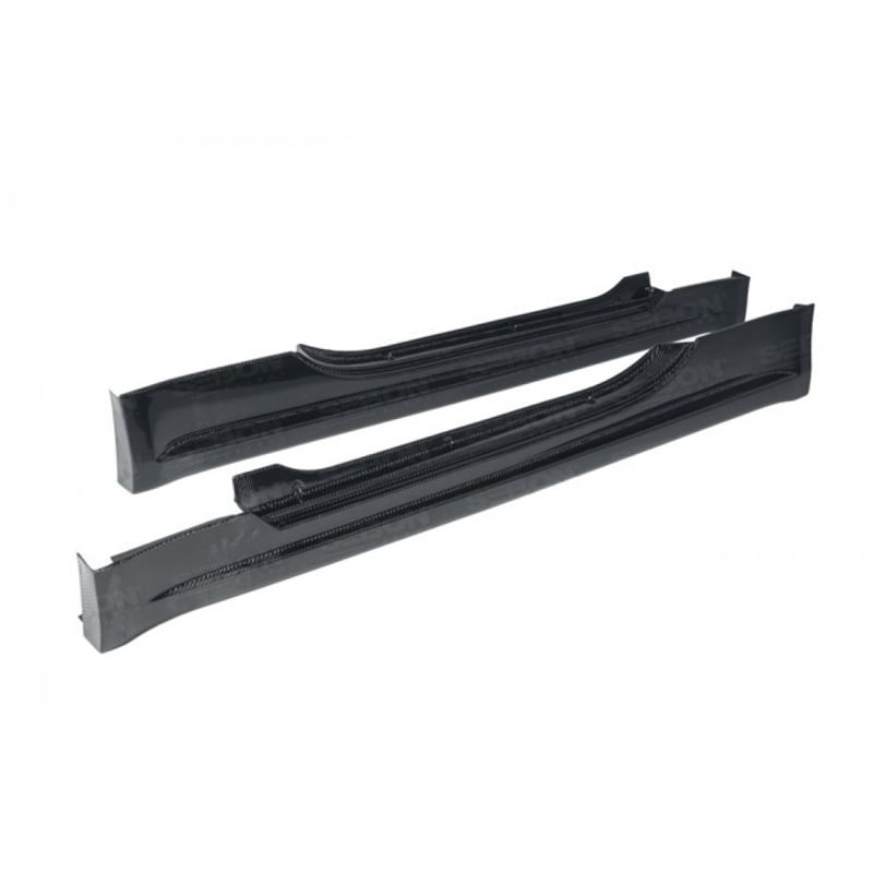 Seibon SA-style carbon fiber side skirt for 2002-2