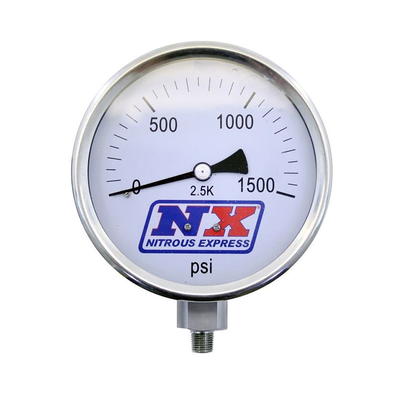 Nitrous Express Nitrous Pressure Gauge 4in-High Ac