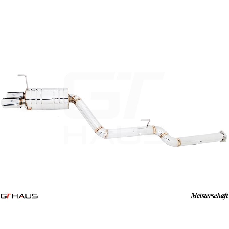 GTHAUS GT Racing Exhaust- Stainless- ME0331201