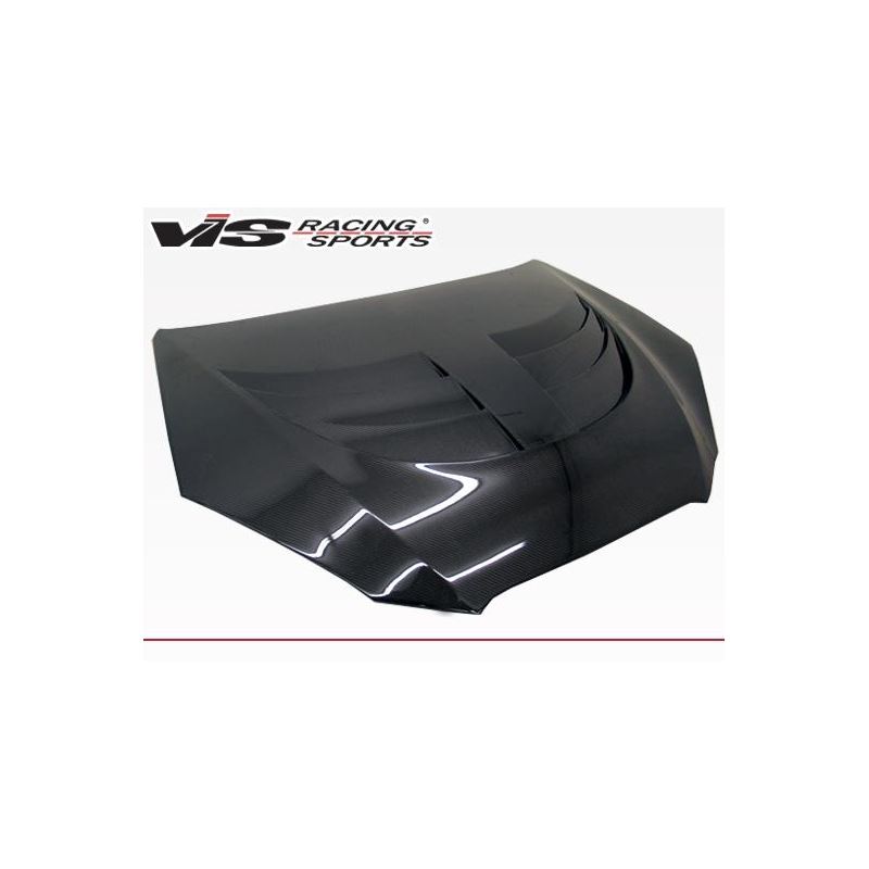 VIS Racing Pro Line Style Black Carbon Fiber Hood