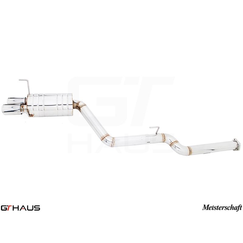 GTHAUS GT Racing Exhaust- Stainless- ME0321102