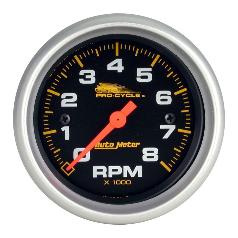 AutoMeter Pro-Cycle Gauge Tach 2 5/8in 8K Rpm 2and