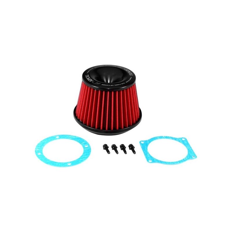APEXi® 500-A021 - Power Round Tapered Red Air