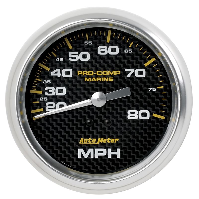 AutoMeter Gauge Speedometer 3-3/8in 80MPH Mechanic