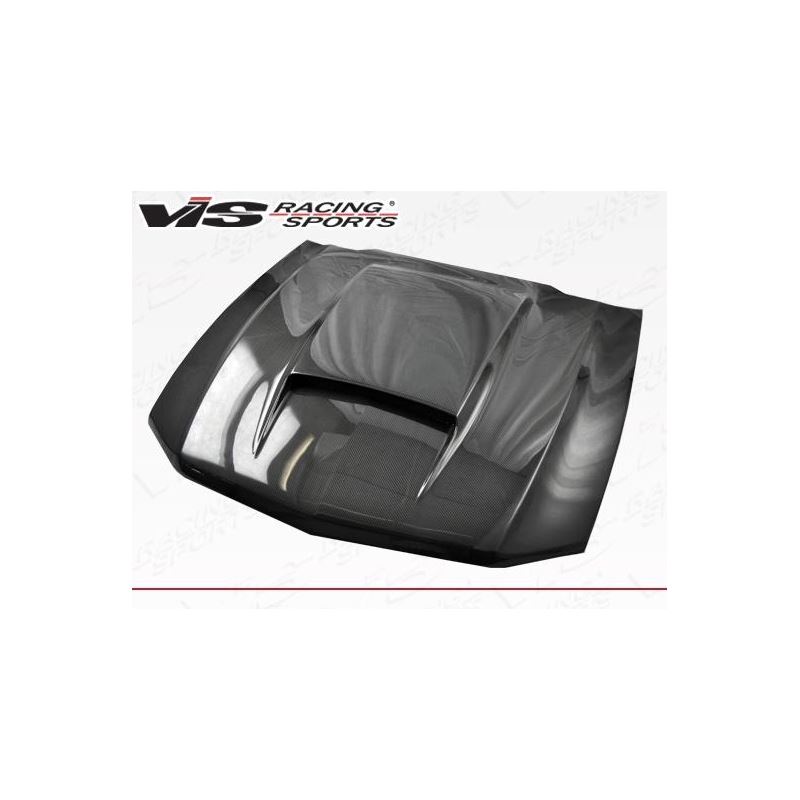 VIS Racing Stalker Style Black Carbon Fiber Hood