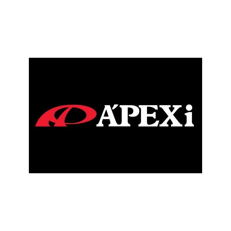 Apexi 12 inch Decal - White (601-KH01)