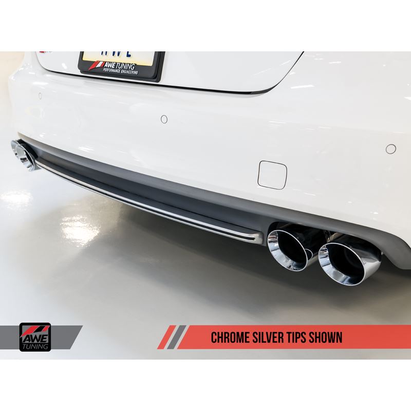 AWE Touring Edition Exhaust for Audi C7 S7 4.0T -