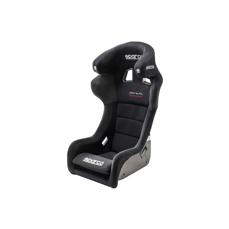 Sparco ADV Elite Racing Seats, Black/Black Cloth w
