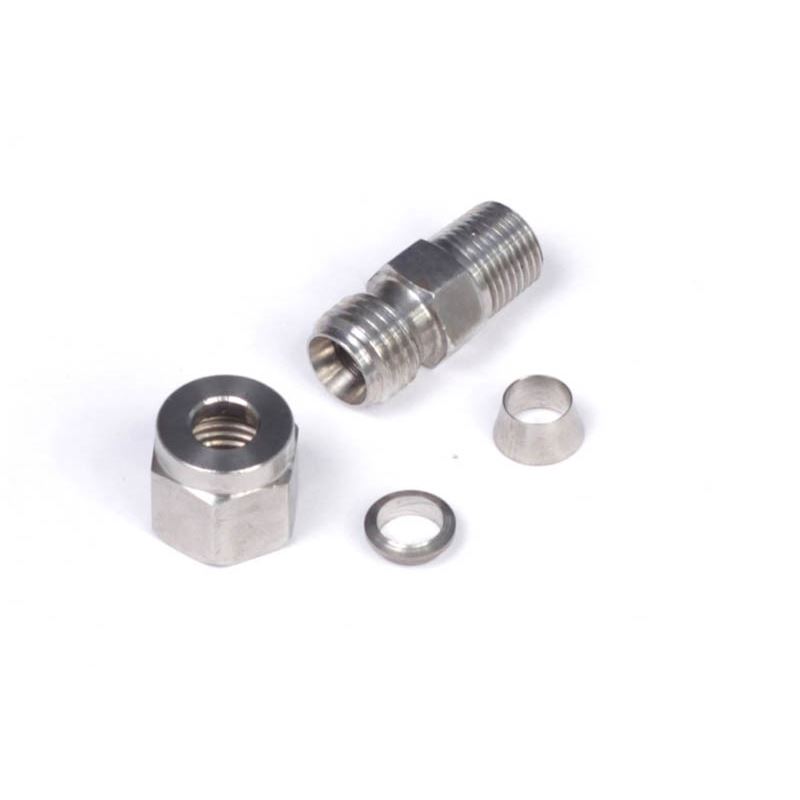 Haltech 1/4" Stainless Compression Fitting Ki