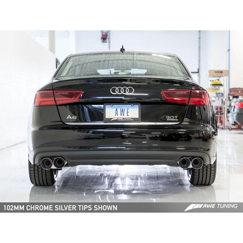 AWE Touring Edition Exhaust for Audi C7.5 A7 3.0T