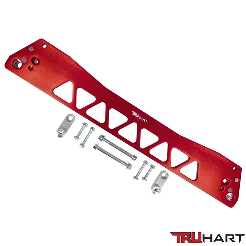 Truhart Subframe Brace, Rear-Anodized Red- (TH-H11
