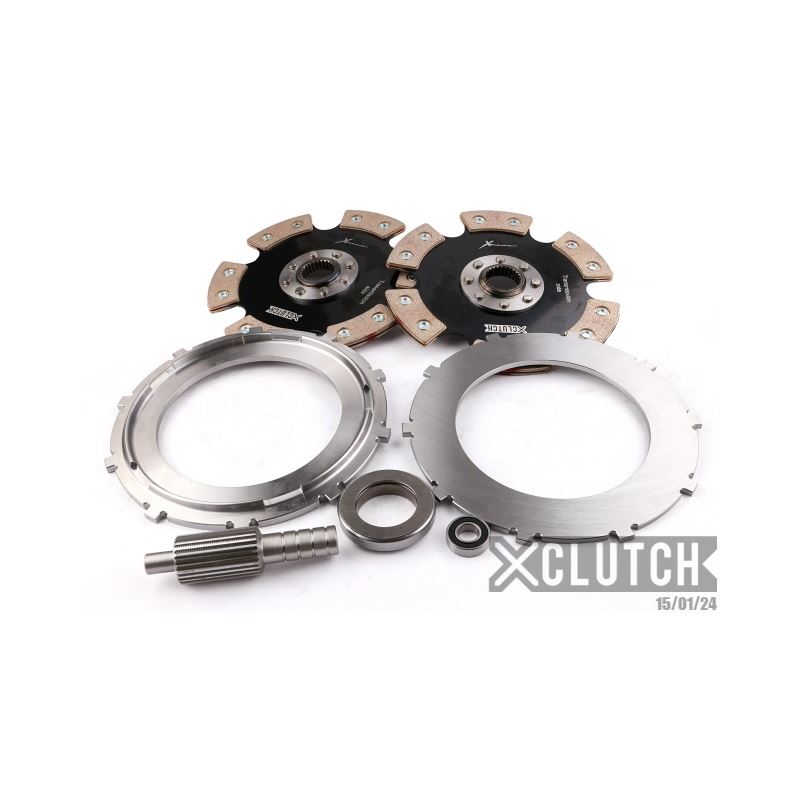 XClutch 9" Twin Solid Ceramic Clutch Discs (X