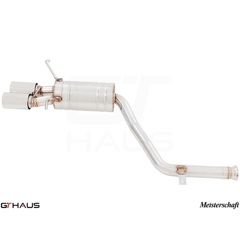 GTHAUS GT Racing Exhaust- Stainless- ME0211201