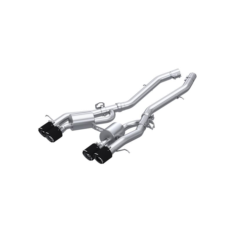 MBRP 3in. Axle-BAck Quad Rear Exit T304 (S45033CF)