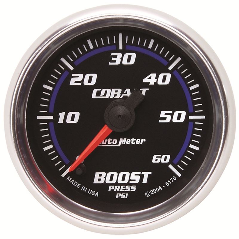 AutoMeter Cobalt 52mm 0-60 PSi Boost Gauge(6170)