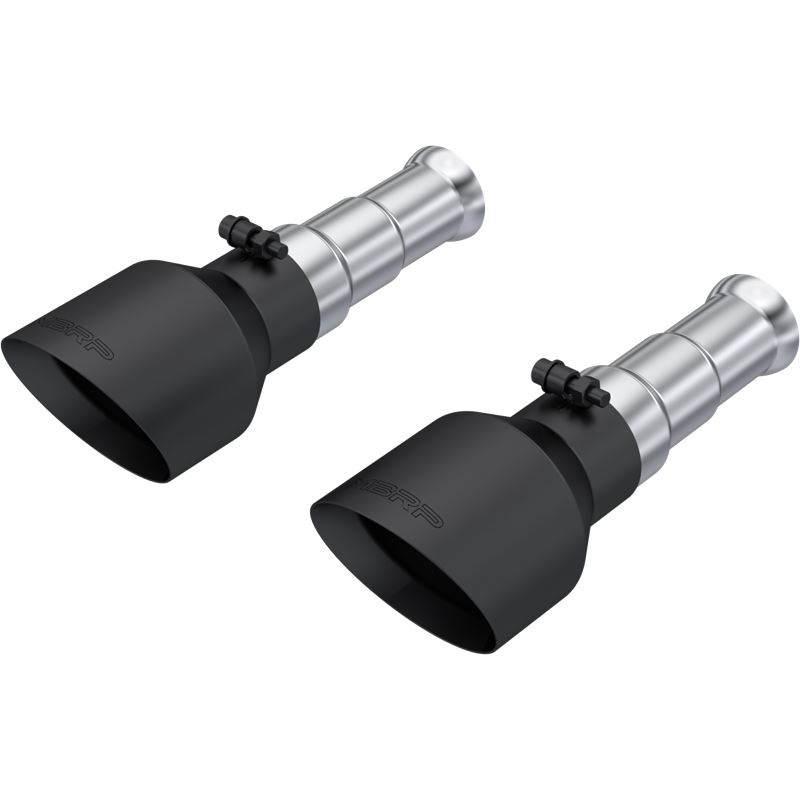 MBRP 5in. OD Dual Wall Angle Cut Black Exhaust Tip