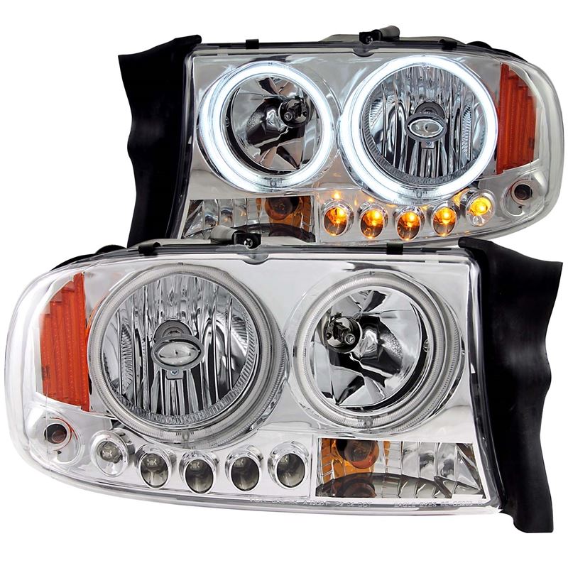 Anzo Projector Headlights W/ Halo for 1997-2004 Do