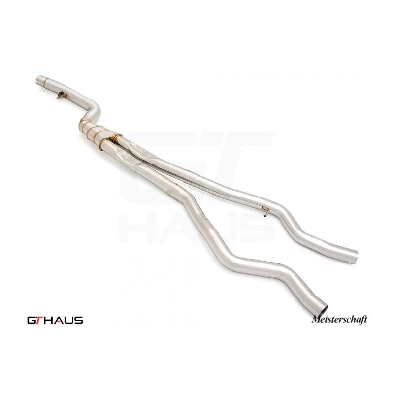 GTHAUS Meistershaft Full Cat-Back LSR Mid Resonato